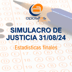 estadisticas simulacro Justicia